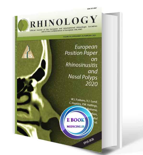 دانلود کتاب Rhinology EPOS 2020 (ORIGINAL PDF)